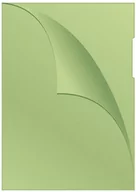 Koszulki na dokumenty - Q-CONNECT OBWOLUTA TYPU L, PP, A4, GROSZKOWA, ZIELONA - miniaturka - grafika 1