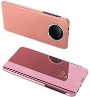 Etui i futerały do telefonów - Hurtel Clear View Case futerał etui z klapką Xiaomi Redmi Note 9T 5G różowy - miniaturka - grafika 1
