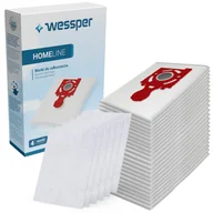 Worki do odkurzaczy - Zestaw Worki Do Odkurzacza Wessper Homeline Zelmer Jupiter Magnat Solaris Safbag, 24 Szt. + Filtr, 6 Szt. - miniaturka - grafika 1