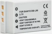 Akumulatory do aparatów dedykowane - Akumulator Extra Digital Extra Digital Sanyo, baterija DB-L90 - miniaturka - grafika 1