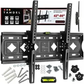 Uchwyty do telewizora - Uchwyt do telewizora 42-80 cali wieszak Tv uniwersalny extra mocny do 75kg - miniaturka - grafika 1