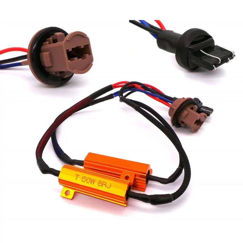 3.専用 W21/5W, 7443 Rezystor - Dekoder Błędu Can 50W 8 Ohm 12-24V