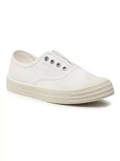 Trampki damskie - S.Oliver Sneakersy w kolorze białym - grafika 1