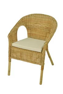 Poduszka na krzesło rattanowe SANDRA 394 - Poduszki na krzesła - miniaturka - grafika 1