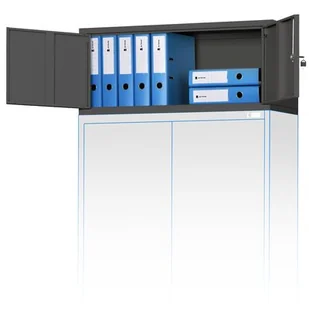 Nadstawka Do Szafy JAN NOWAK Model EWA 900x380x400 Biurowa Nadstawka Do Szafy Antracytowa - Szafy biurowe Nadstawka Do Szafy JAN NOWAK Model EWA 900x380x400 Biurowa Nadstawka Do Szafy Antracytowa - Szafy biurowe - miniaturka - grafika 1