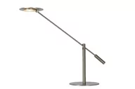Lampy stojące - Lucide ANSELMO Satynowy chrom LED DIM ściemnialna 9W Lampa stołowa 19666/09/12 - miniaturka - grafika 1