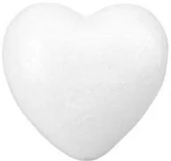 Prace ręczne dla dzieci - SERCE STYROPIANOWE 16CM SERCA STYROPIANOWE - miniaturka - grafika 1