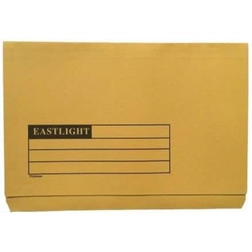 Portfel na dokumenty Full Flap, Foolscap, 270 g/m², żółty, 50 sztuk