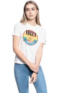 Koszulki i topy damskie - Damska koszulka t-shirt Wrangler HIGH RIB REGULAR TEE S - miniaturka - grafika 1