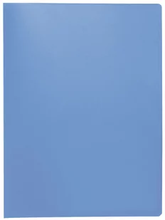 Q-Connect Teczka ofertowa , PP, A4, 20 koszulek, transparentna niebieska KF02142 - Teczki i skoroszyty - miniaturka - grafika 1