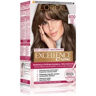 Farby do włosów i szampony koloryzujące - Loreal Excellence Creme Krem koloryzujący Ciemny Blond 6 - miniaturka - grafika 1