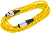 Kable - Kabel przewód mikrofonowy XLR XLR 6 m żółty The sssnake - miniaturka - grafika 1