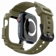 Akcesoria do smartwatchy - SPIGEN ETUI CASE NA PASKU DO APPLE WATCH 10 46MM - ODPORNY ZESTAW - KHAKI - miniaturka - grafika 1