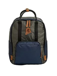 Plecak INVICTA - SHYLLA, Zielony / Niebieski - Kieszeń na PC do 13 '' - Torebka Study, Work and Leisure - Materiał ECO Material - Plecak damski - Plecaki - miniaturka - grafika 1