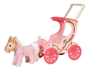 Baby Annabell Little Sweet Carriage &amp; Pony Kareta cignieta przez konie dla lalki - Figurki dla dzieci - miniaturka - grafika 1