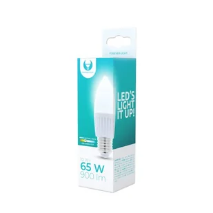 Żarówka LED E27 C37 10W 230V 4500K 900lm ceramiczna Forever Light - Żarówki LED - miniaturka - grafika 1