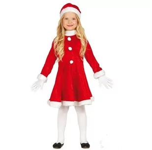 imprezownia24h Strój Mała Mikołajka Boże Narodzenie 3/4 lata 42840 - Stroje karnawałowe - miniaturka - grafika 1