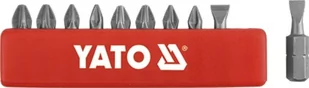 YATO Końcówki wkrętakowe 25 mm, mix, kpl 10 szt. YT-0482 - Bity - miniaturka - grafika 1