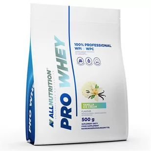 Allnutrition Odżywka białkowa PRO WHEY 500 g VANILLA ICE CREAM 5902837732411 - Odżywki białkowe - miniaturka - grafika 1