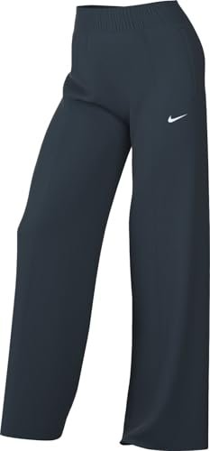 Nike Sportswear Everything Wovens spodnie damskie ze średnim stanem i otwartym obszyciem, FQ3588