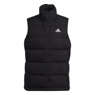 Kamizelki męskie - Bezrękawnik damski adidas HELIONIC DOWN czarny HG6280 - miniaturka - grafika 1