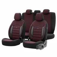 Pokrowce na fotele - Komplet pokrowców na fotele samochodowe otom sport plus 103 burgundy nz - miniaturka - grafika 1