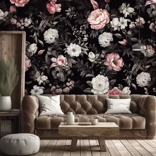 Fototapeta, Kwiaty Piwonie Roże (Rozmiar 100x70) - Fototapety - miniaturka - grafika 2