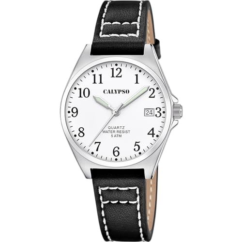 Calypso Dress Watch K5869/1, biały, pasek, Biały, pasek