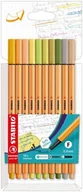 Cienkopisy - Cienkopisy STABILO point 88 etui kartonowe 10 szt., 8810-22-5 - miniaturka - grafika 1