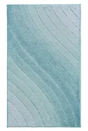 Dywaniki łazienkowe - Kleine Wolke Tender Dywan kąpielowy niebieski 70x120 cm - miniaturka - grafika 1