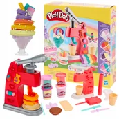 Masy plastyczne - DUŻY ZESTAW PLAYDOH ZACZAROWANE LODY CIASTOLINA PREZENT DLA DZIECI - miniaturka - grafika 1