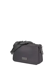 Torebki damskie - Samsonite Damska torba Karissa 2.0 - torba na ramię torba listonoszka (1 szt.), szary (Eco Dark Grey), 23 cm, Miernik bazy - grafika 1