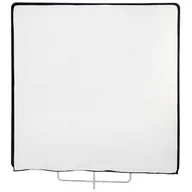 Wyposażenie ciemni fotograficznej - Quadralite flaga 120x120cm z wypełnieniem złoty/srebrny/biały/czarny - miniaturka - grafika 1