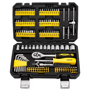 Zestaw kluczy nasadowych i bitów 1/4" 130 el TORX HEX PZ PH TRADE HOUSE - Zestawy narzędziowe - miniaturka - grafika 2