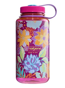 Butelka turystyczna Nalgene Sustain Wide Mouth 32 oz (1000 ml) - florals - Shakery i bidony sportowe - miniaturka - grafika 1