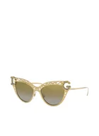Okulary przeciwsłoneczne - Dolce & Gabbana Okulary Przeciwsłoneczne Dg 2239 gold - miniaturka - grafika 1