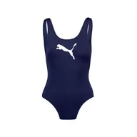 Stroje kąpielowe - Kostium kąpielowy damski Puma SWIM granatowy 90768501-S - miniaturka - grafika 1