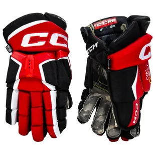 Rękawice hokejowe CCM Tacks AS-V PRO Black/Red/White Senior 15 cali - Hokej - miniaturka - grafika 1