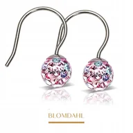 Kolczyki - BLOMDAHL KOLCZYKI HIPOALERGICZNE MINI PENDANT CRYSTAL LIGHT FANTASY 6 mm - miniaturka - grafika 1