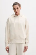 Bluzy damskie - Puma bluza damska kolor beżowy z kapturem 688151 - miniaturka - grafika 1