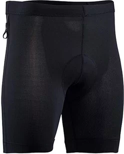 Silvini Męskie spodnie Liner krótkie spodnie z wyściółką Coolmax lekkie i oddychające czarne - XXL - Spodenki męskie - miniaturka - grafika 1