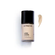 Podkłady do twarzy - PAESE Long Cover podkład do twarzy z jedwabiem 02N Jasny Beż 30ml - miniaturka - grafika 1