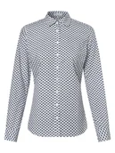 Koszule damskie - Marie Lund - Bluzka damska, niebieski|biały|wielokolorowy - miniaturka - grafika 1