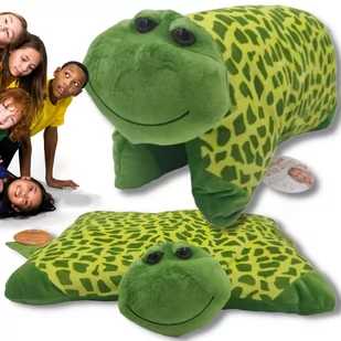 SWIZZEL TURTLE - ŻÓŁW ZIELONY PODUSZKA - Maskotki i pluszaki - miniaturka - grafika 1