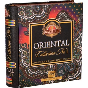 BASILUR BASILUR Herbata Herbata Książka mieszanka Oriental Collection 32x2g w saszetkach WIKR-1001199 - Kawa w kapsułkach i saszetkach - miniaturka - grafika 1