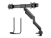 Akcesoria na biurko - NEOMOUNTS BY NEWSTAR Screen Desk Mount 17-32inch 2 screens topfix clamp &amp; grommet - miniaturka - grafika 1