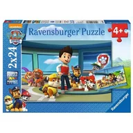 Puzzle - Ravensburger Puzzle Psi Patrol Prubble i przyjaciele 2 x 24 el 090853 - miniaturka - grafika 1