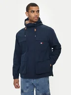 Kurtki męskie - Tommy Jeans Parka Utility DM0DM18905 Granatowy Regular Fit - miniaturka - grafika 1