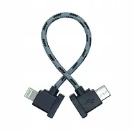 Akcesoria do drona - Kabel Nylonowy Otg Dji Mavic Air 2 Mini 2 Ios 15Cm - miniaturka - grafika 1