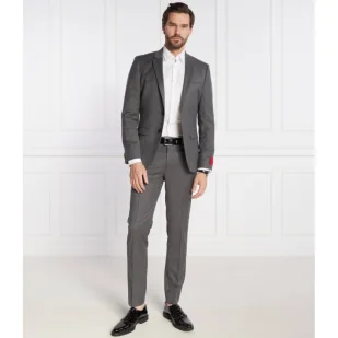 HUGO Wełniany garnitur Arti/Hesten | Slim Fit - Garnitury - miniaturka - grafika 1